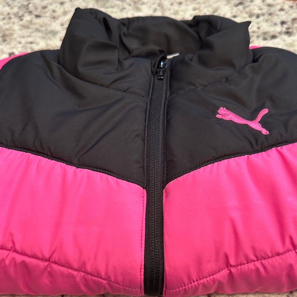 EUC Puma Kids Puffer Vest, small (7/8) kids size